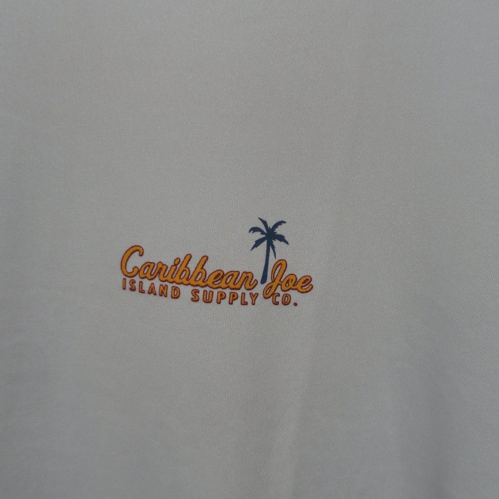 Caribbean Joe Beer in mind island time T NWT~2xl~UPF protection~quick dry - Picture 3 of 5